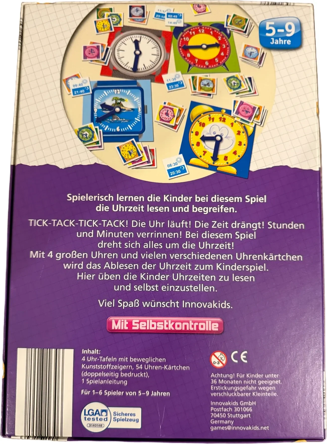 Die Uhr - Spielend Lernen – Bild 2