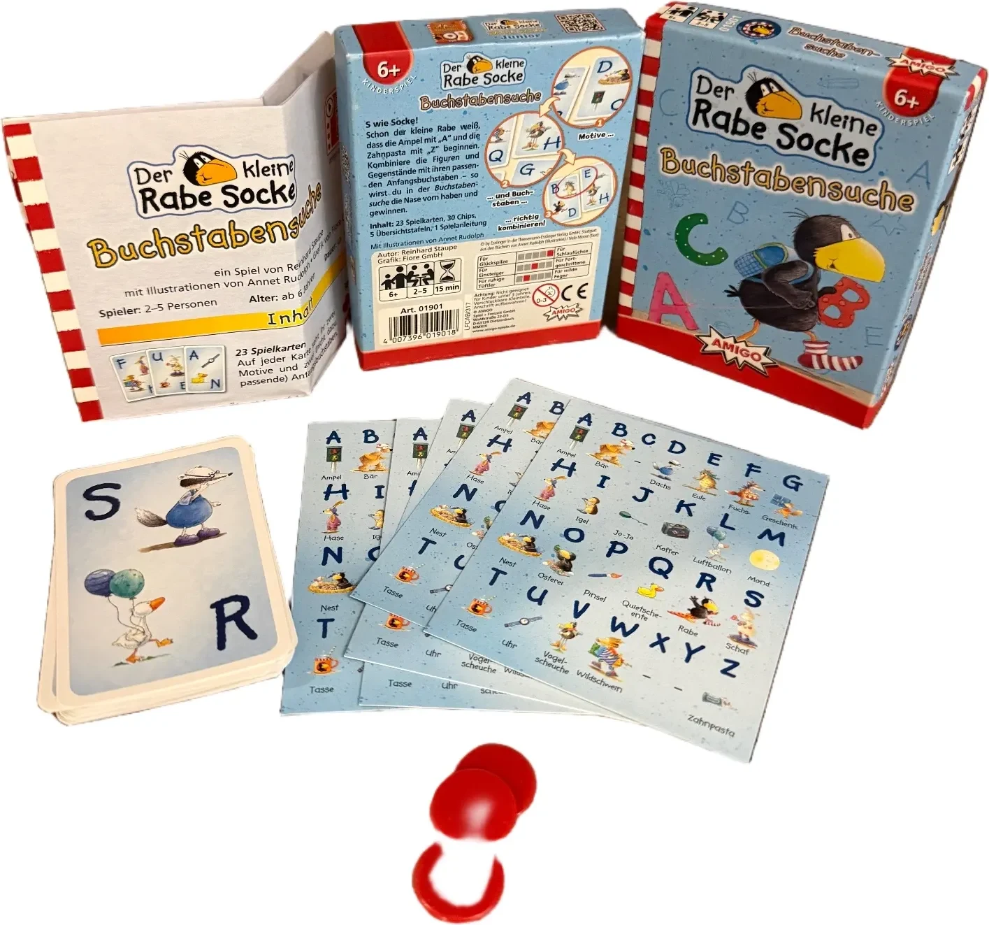 Buchstabensuche - Der kleine Rabe Socke – Bild 3