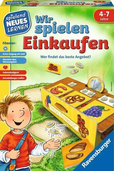 Wir spielen Einkaufen – Bild