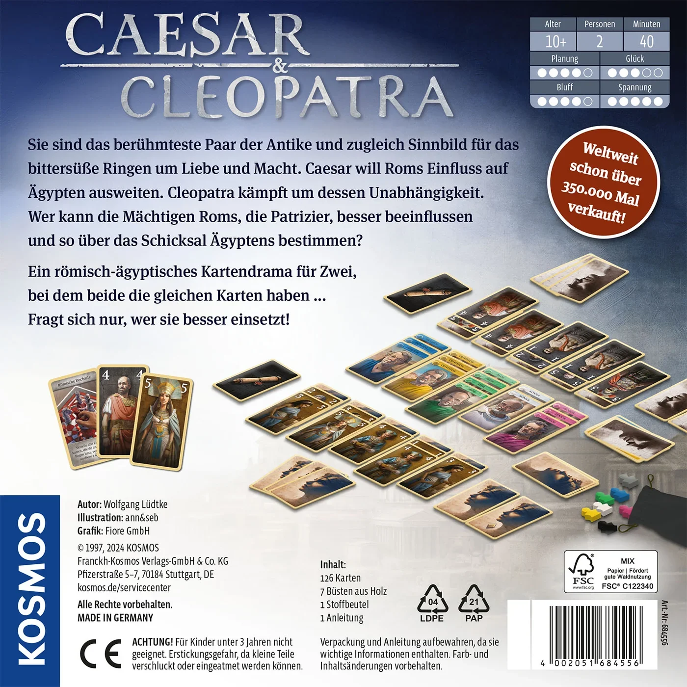 Caesar und Cleopatra – Bild 1